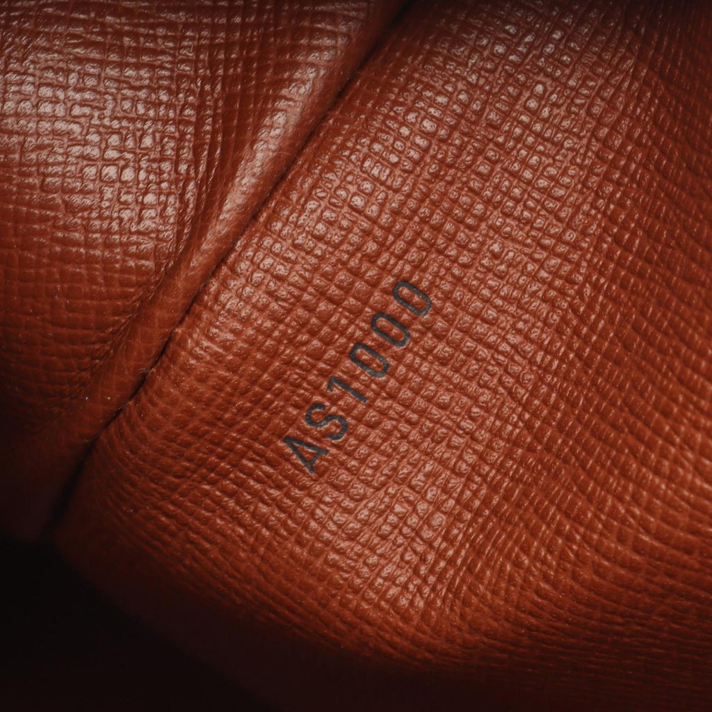 Louis Vuitton Brown Monogram Coated Canvas Leather Shoulder Bag