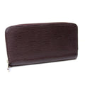 Louis Vuitton Purple Leather Long Wallet