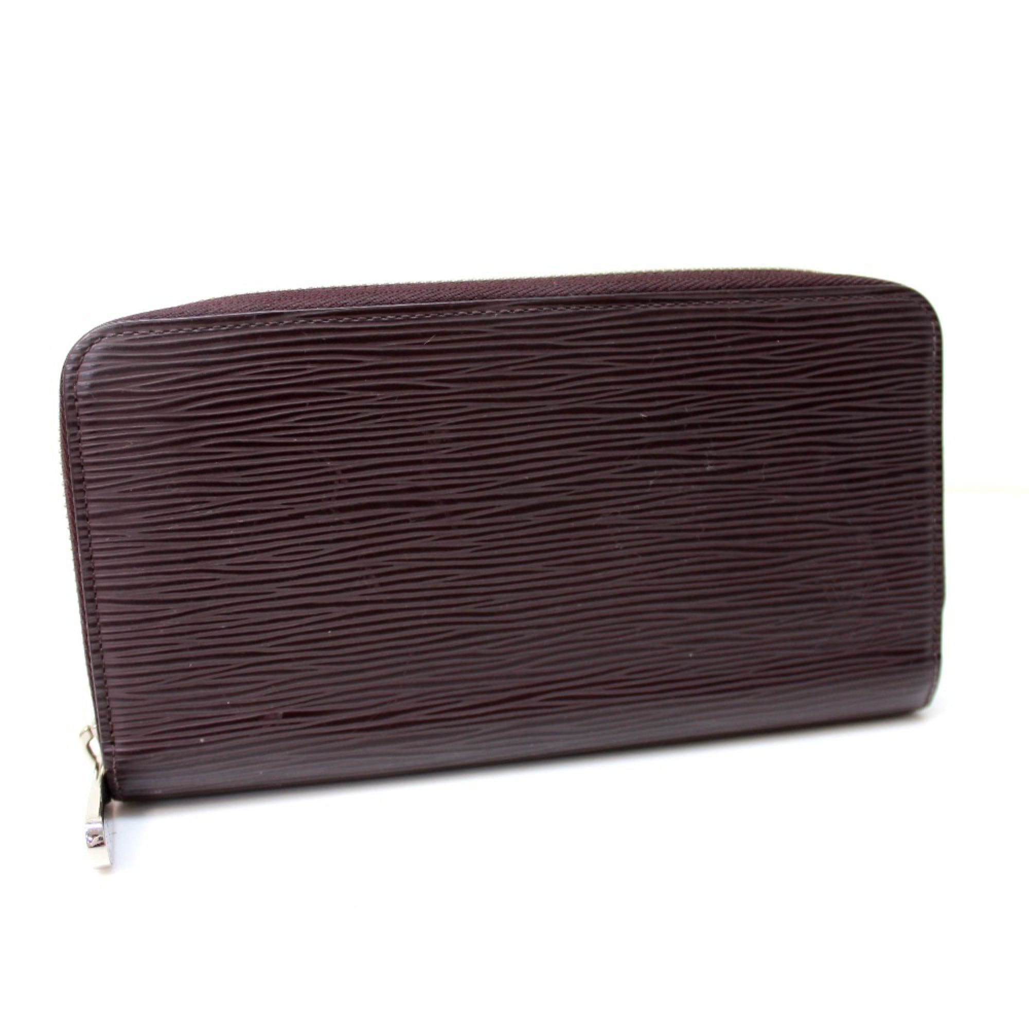 Louis Vuitton Purple Leather Long Wallet