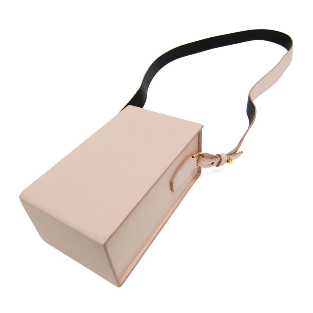 Fendi Pink Leather Shoulder Bag