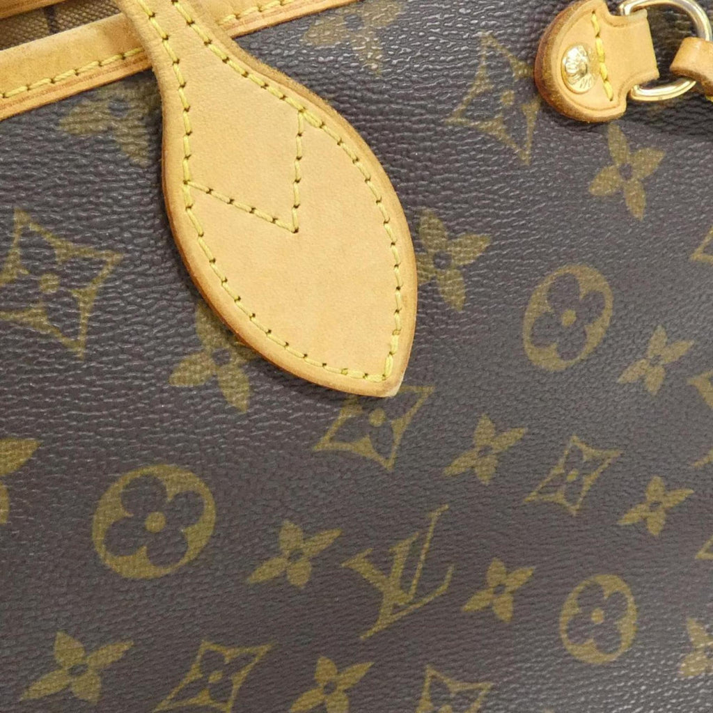 Louis Vuitton Marron Coated Canvas Handbag