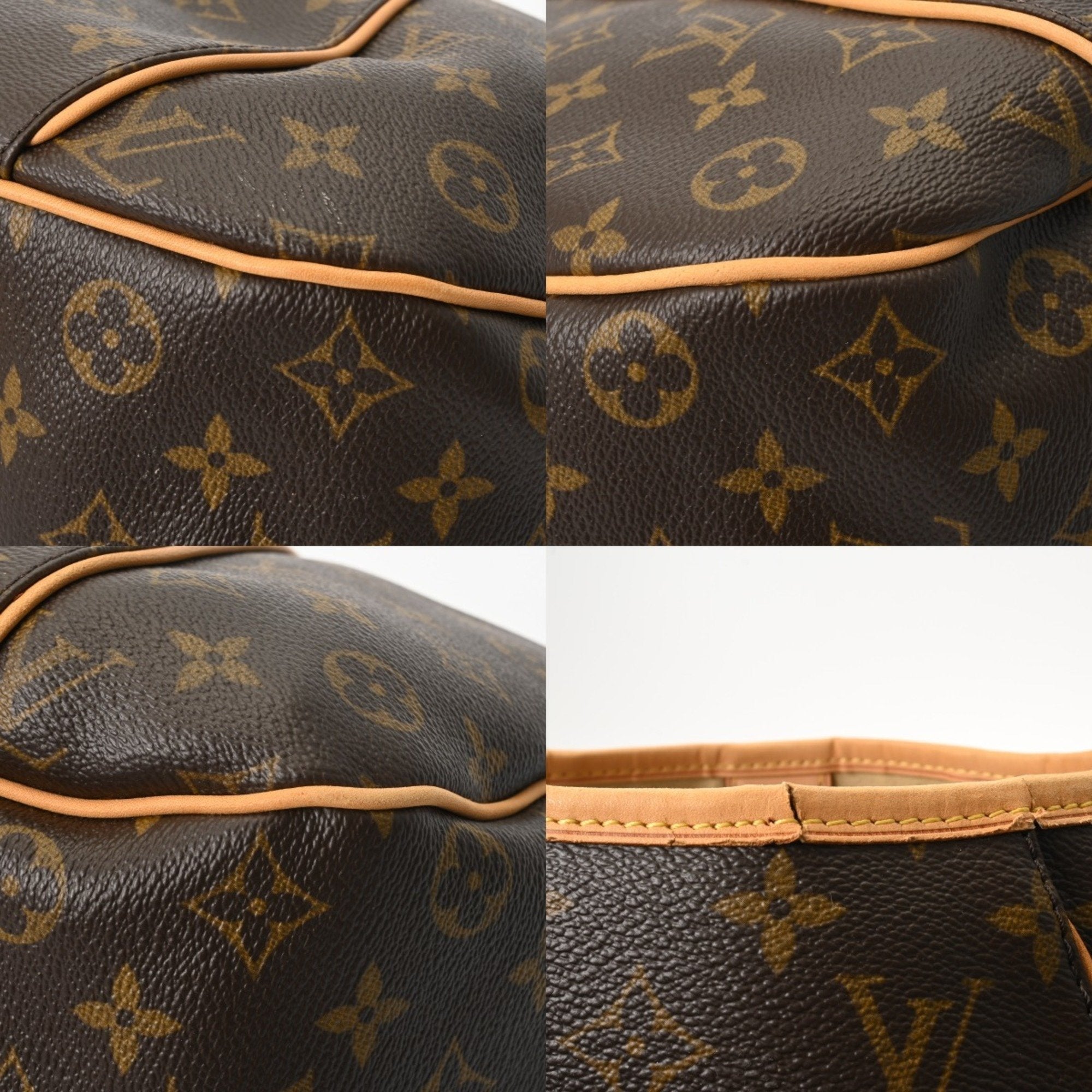 Louis Vuitton Brown Monogram Canvas Shoulder Bag