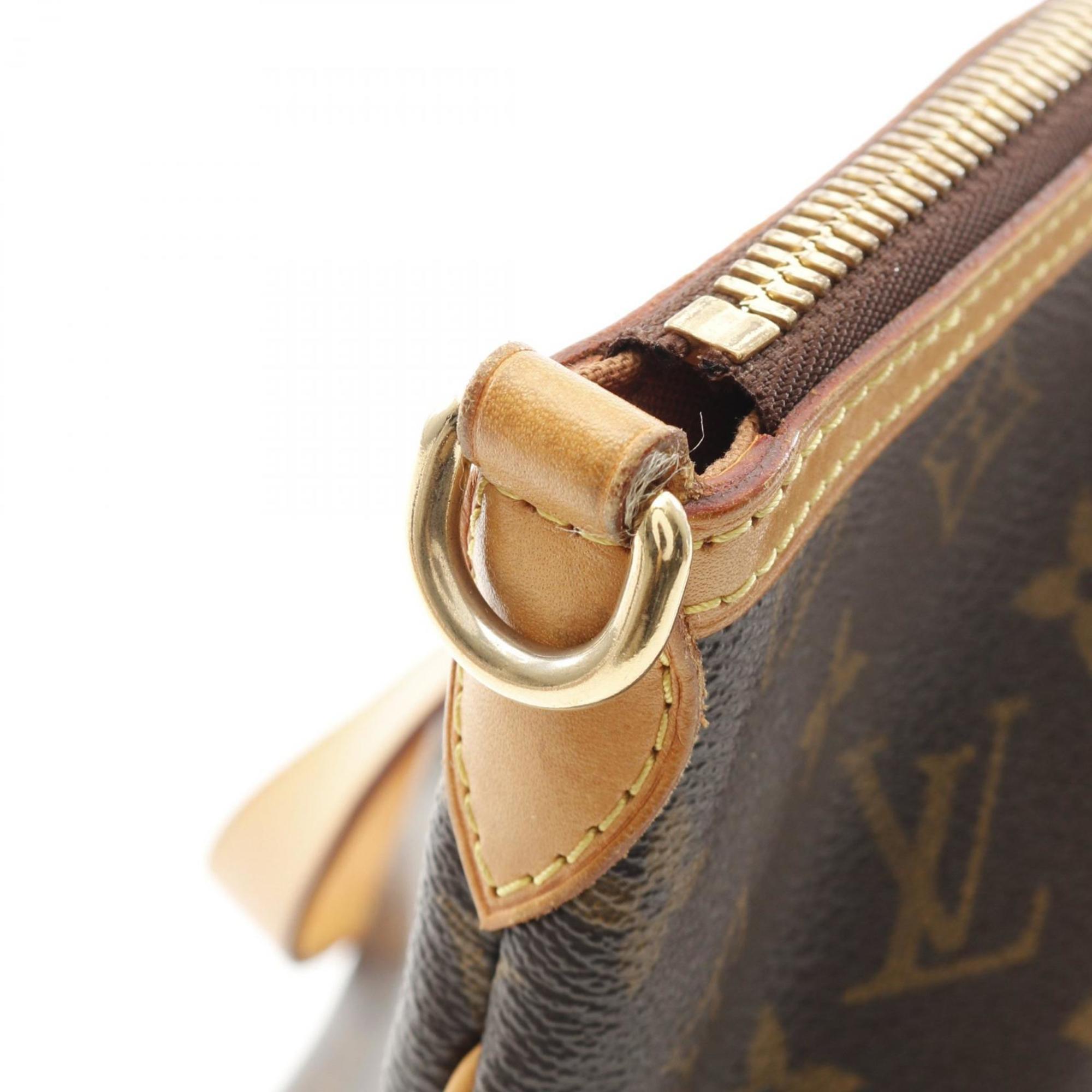 Louis Vuitton Brown Monogram Coated Canvas Handbag