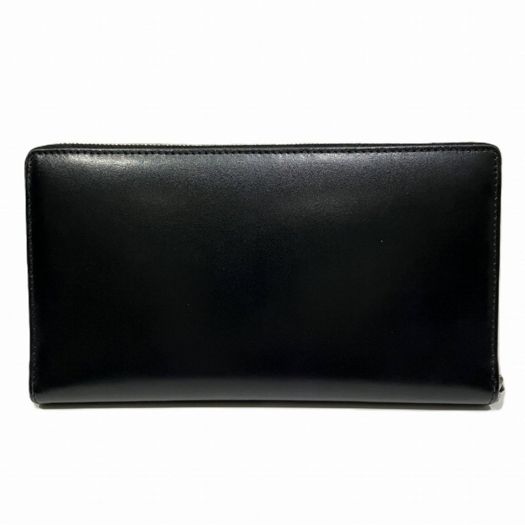 Balenciaga Black Leather Long Wallet (Bi-Fold)