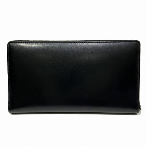 Balenciaga Black Leather Long Wallet (Bi-Fold)