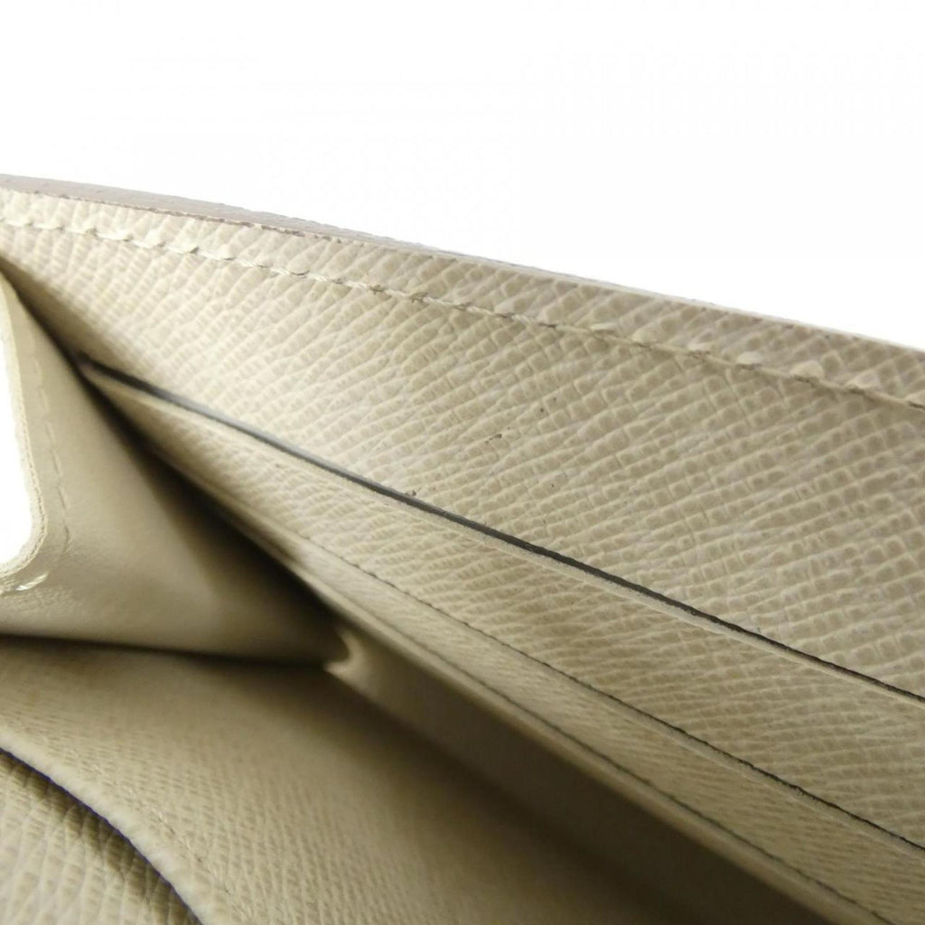 Louis Vuitton Lv Off White Leather Long Wallet