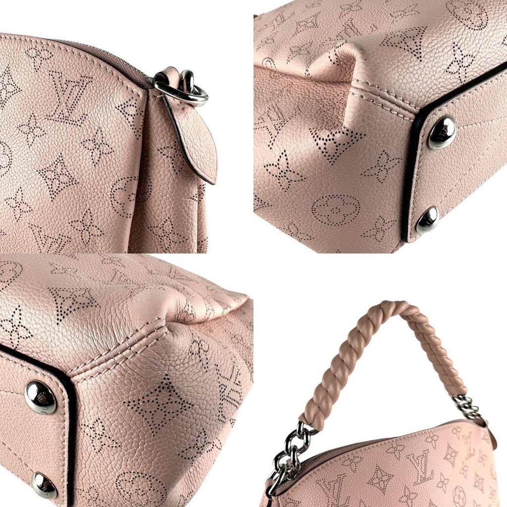 Louis Vuitton Magnolia Mahina Leather Handbag Shoulder Bag