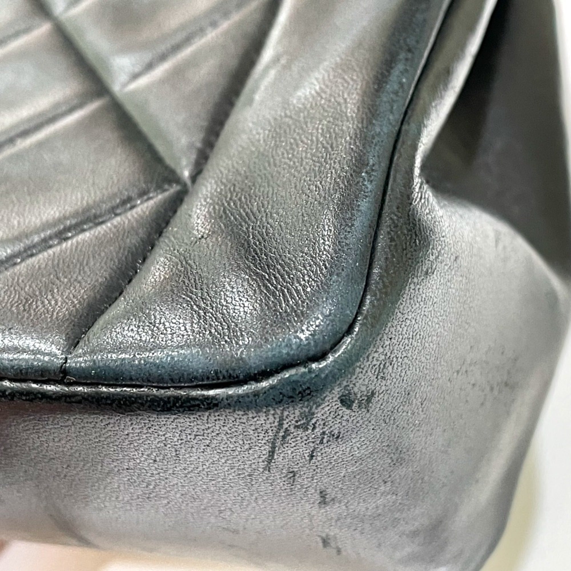 Chanel Black Leather Shoulder Bag