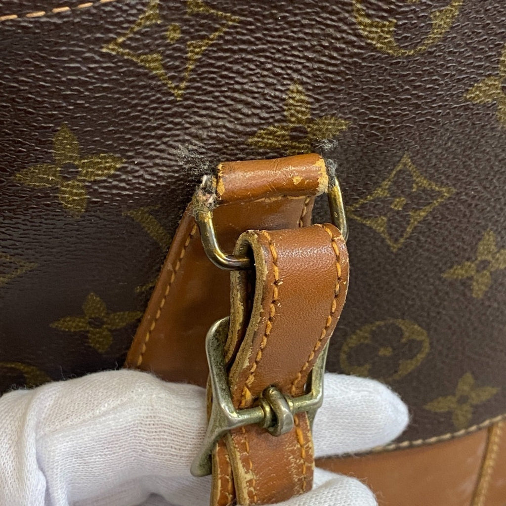 Louis Vuitton Brown Monogram Handbag Shoulder Bag Tote Bag