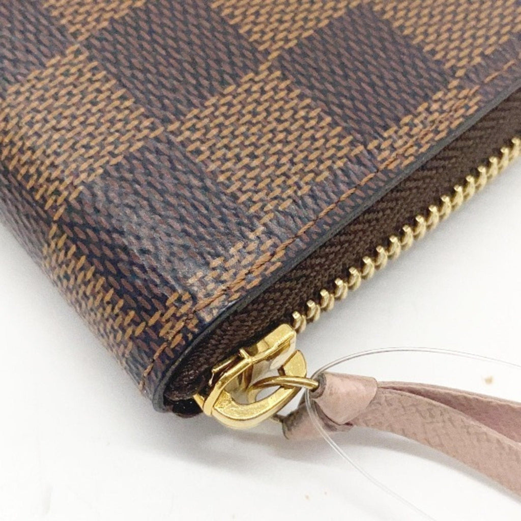 Louis Vuitton Rose Ballerine Damier Canvas Long Wallet