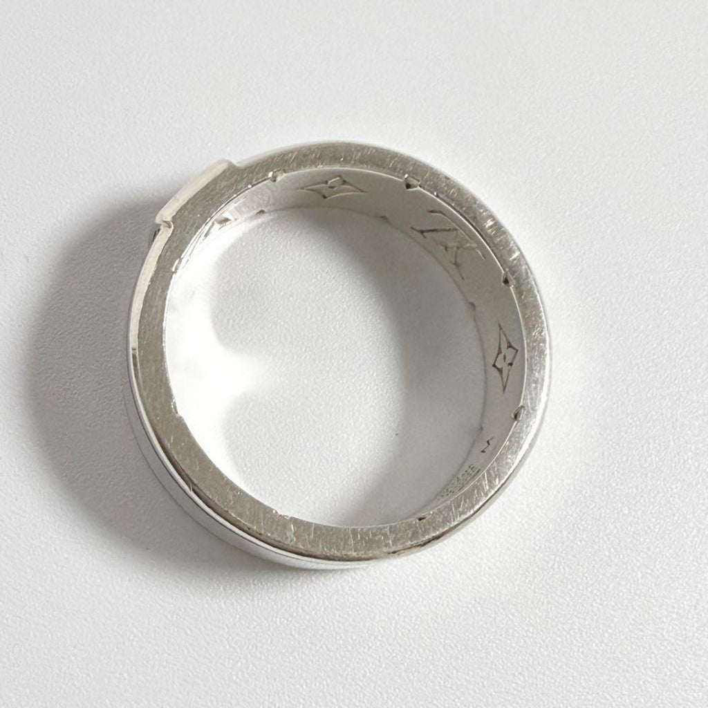 Louis Vuitton Silver Silver 925 Band Ring