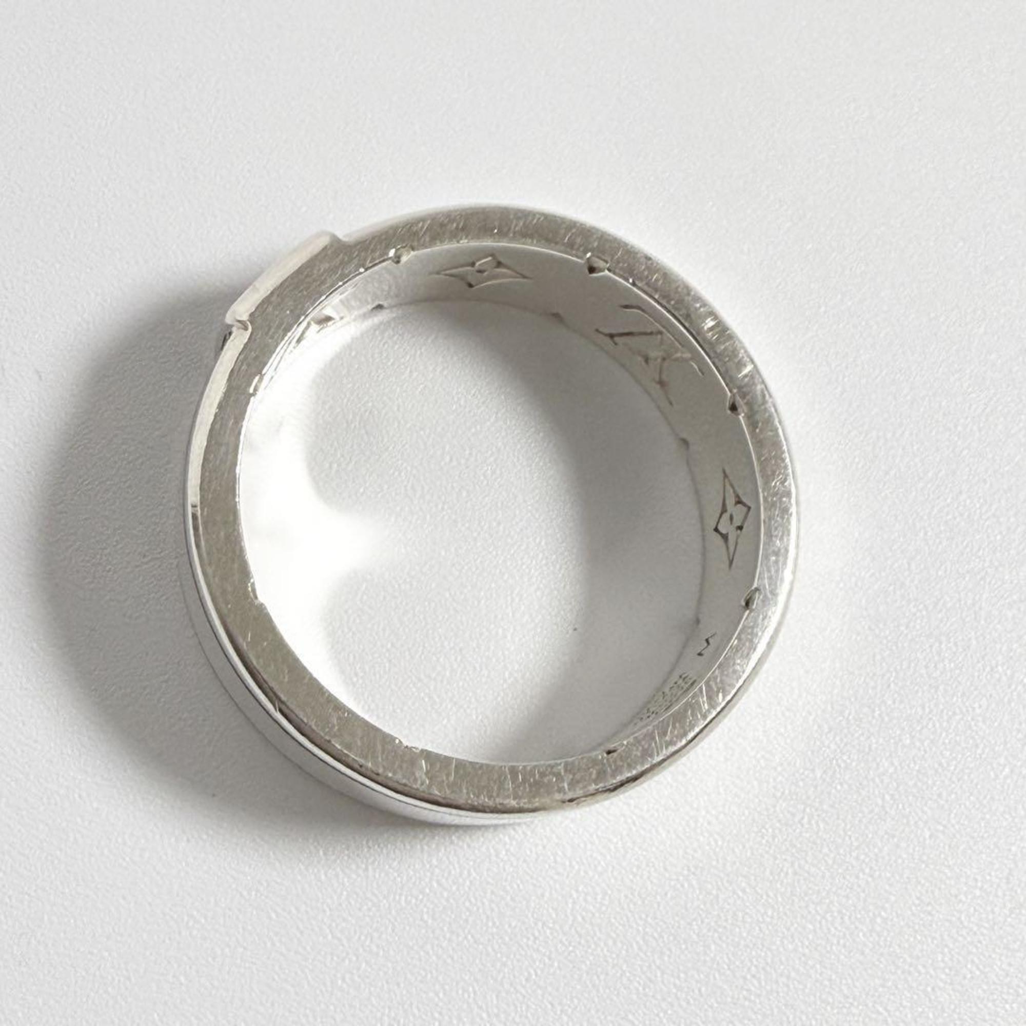 Louis Vuitton Silver Silver 925 Band Ring