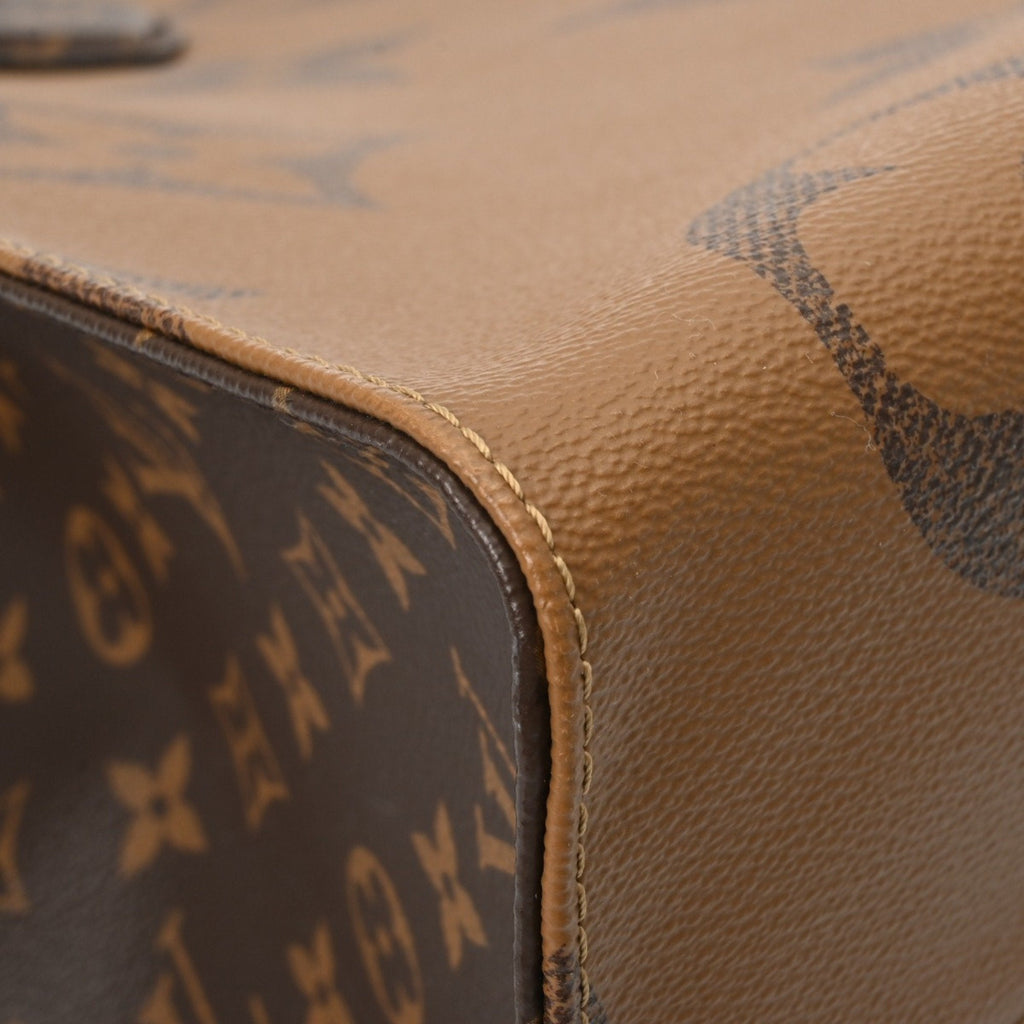 Louis Vuitton Brown Monogram Canvas Handbag