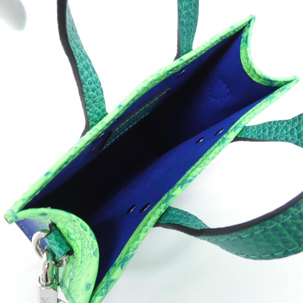 Louis Vuitton Blue Vert Leather Shoulder Bag