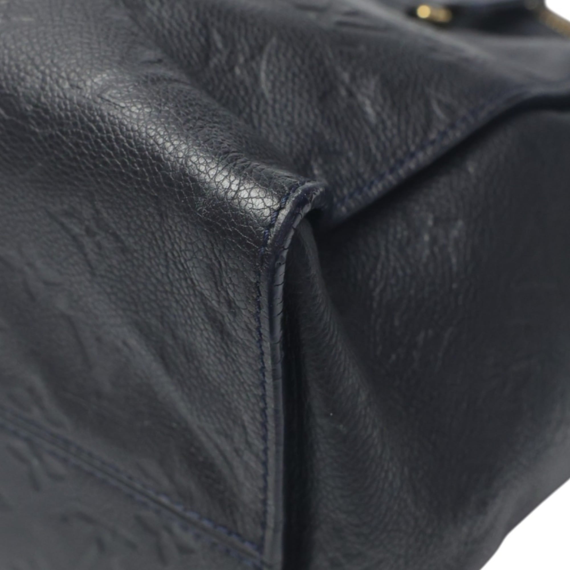 Louis Vuitton Black Infini Monogram Empreinte Tote Bag