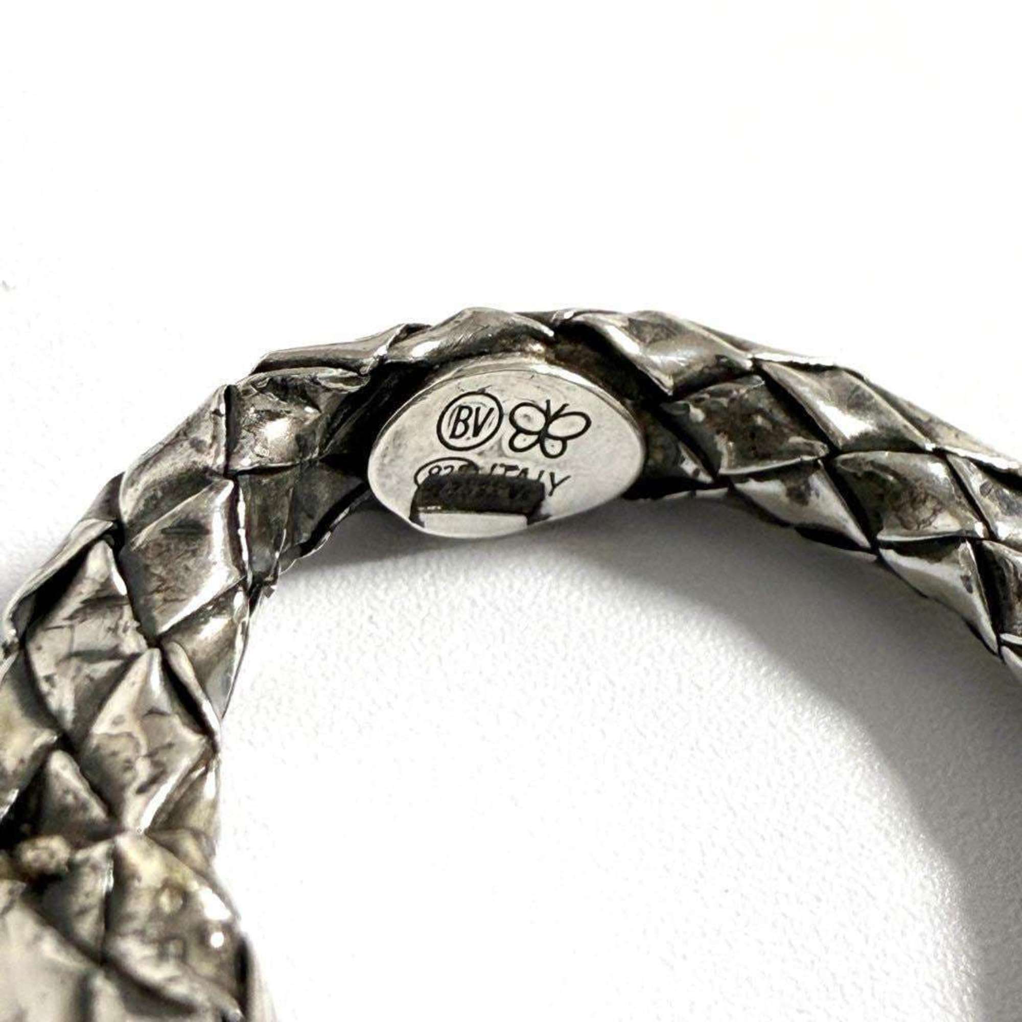 Bottega Veneta Silver 925 Band Ring