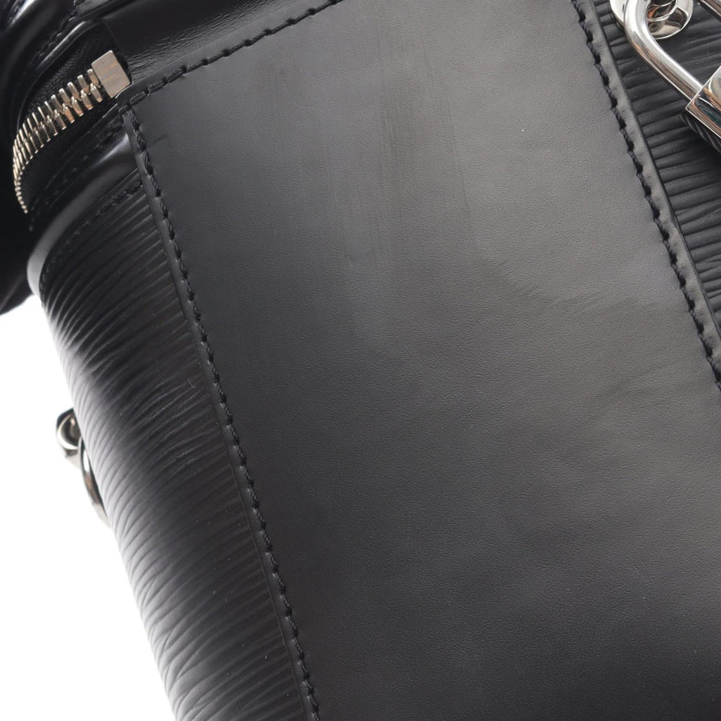 Louis Vuitton Black Noir Epi Leather Handbag