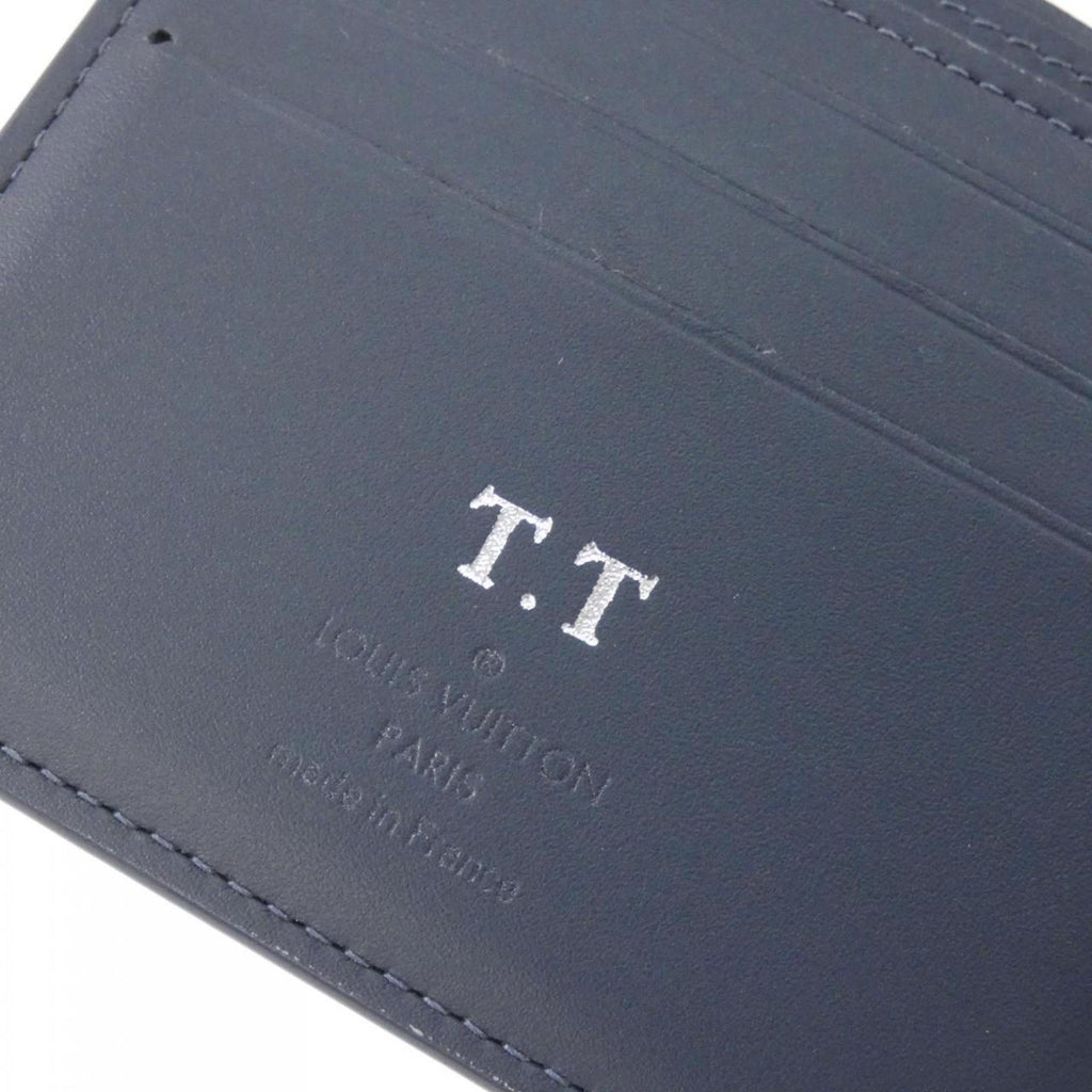 Louis Vuitton Blue Navy Leather Wallet