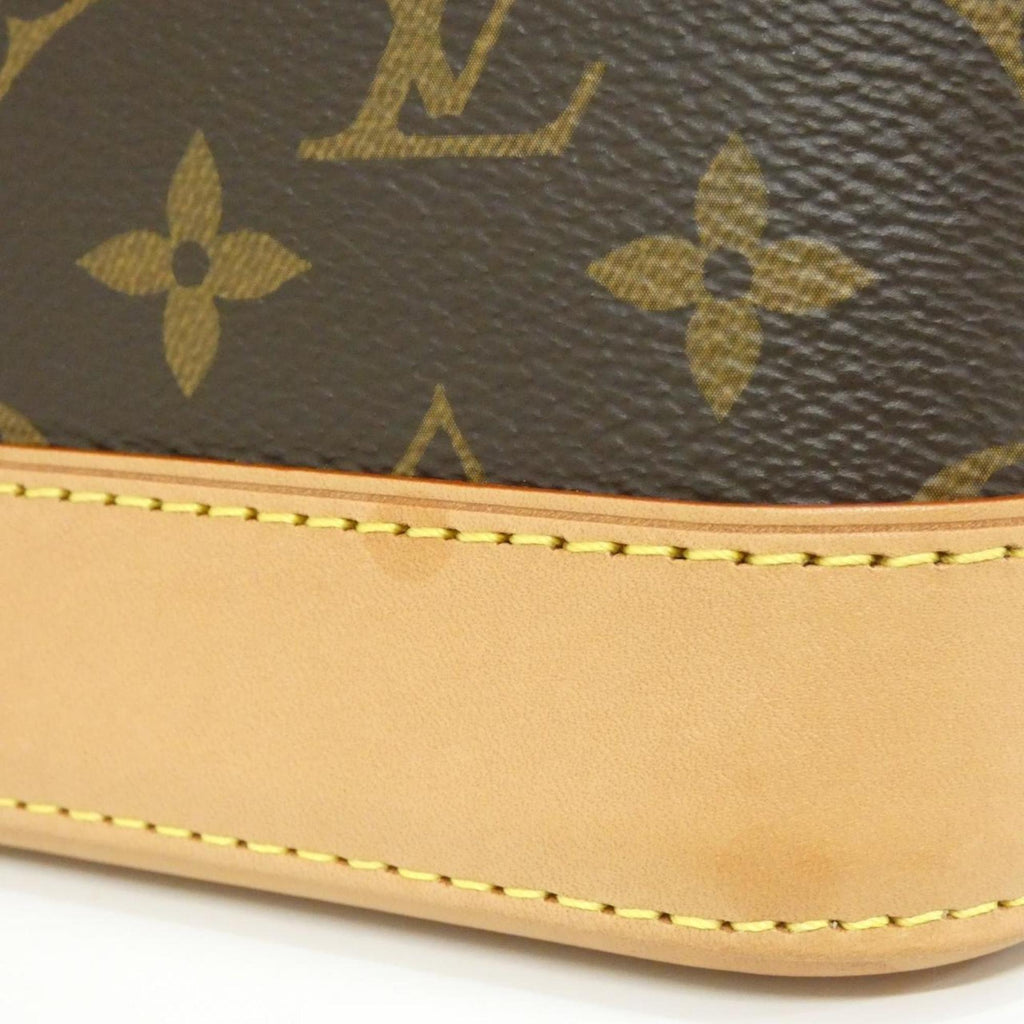 Louis Vuitton Marron Coated Canvas Backpack