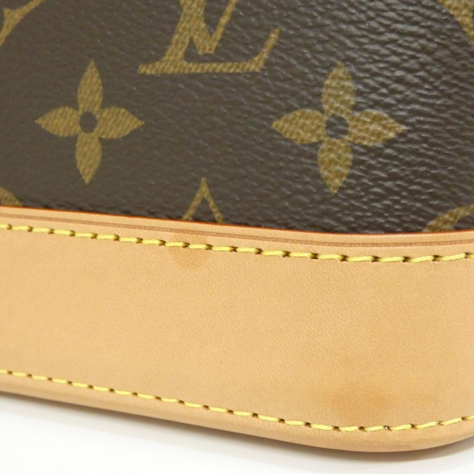 Louis Vuitton Marron Coated Canvas Backpack