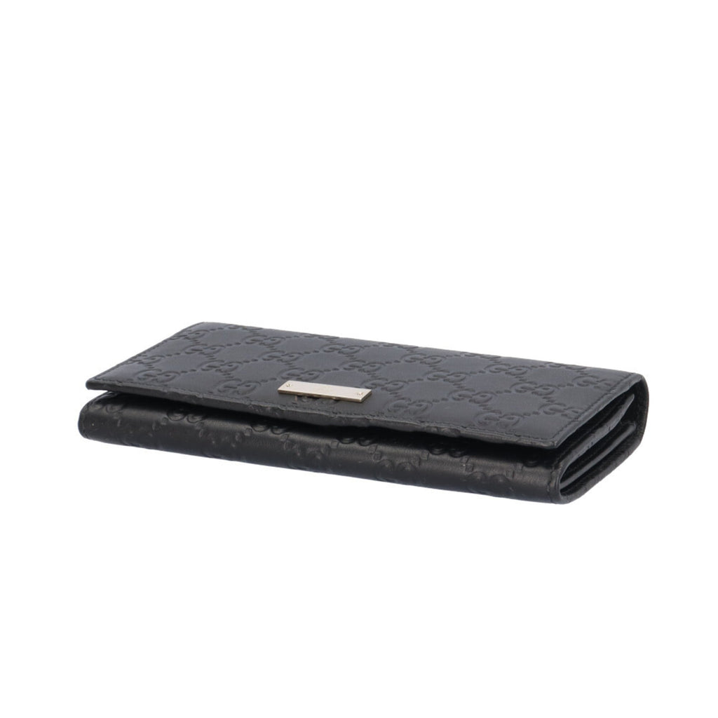 Gucci Black Leather Coin Purse/Coin Case (Pre-Owned)