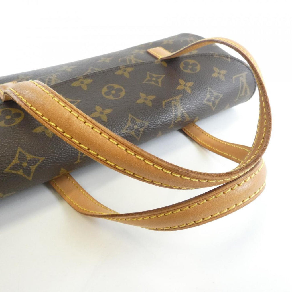 Louis Vuitton Brown Coated Canvas Handbag