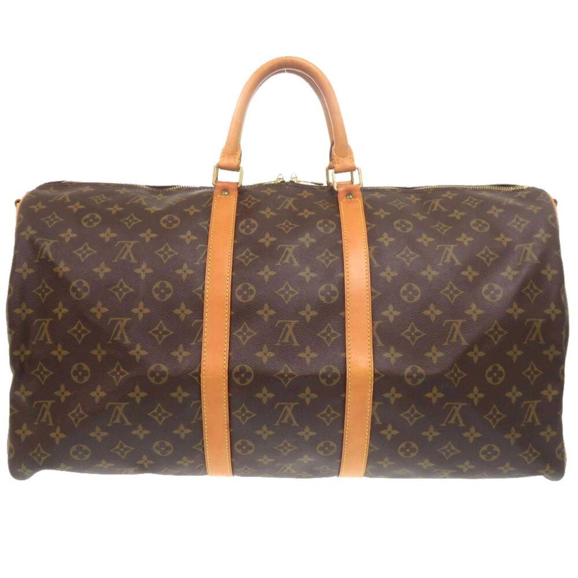 Louis Vuitton Monogram Brown Monogram Boston Bag