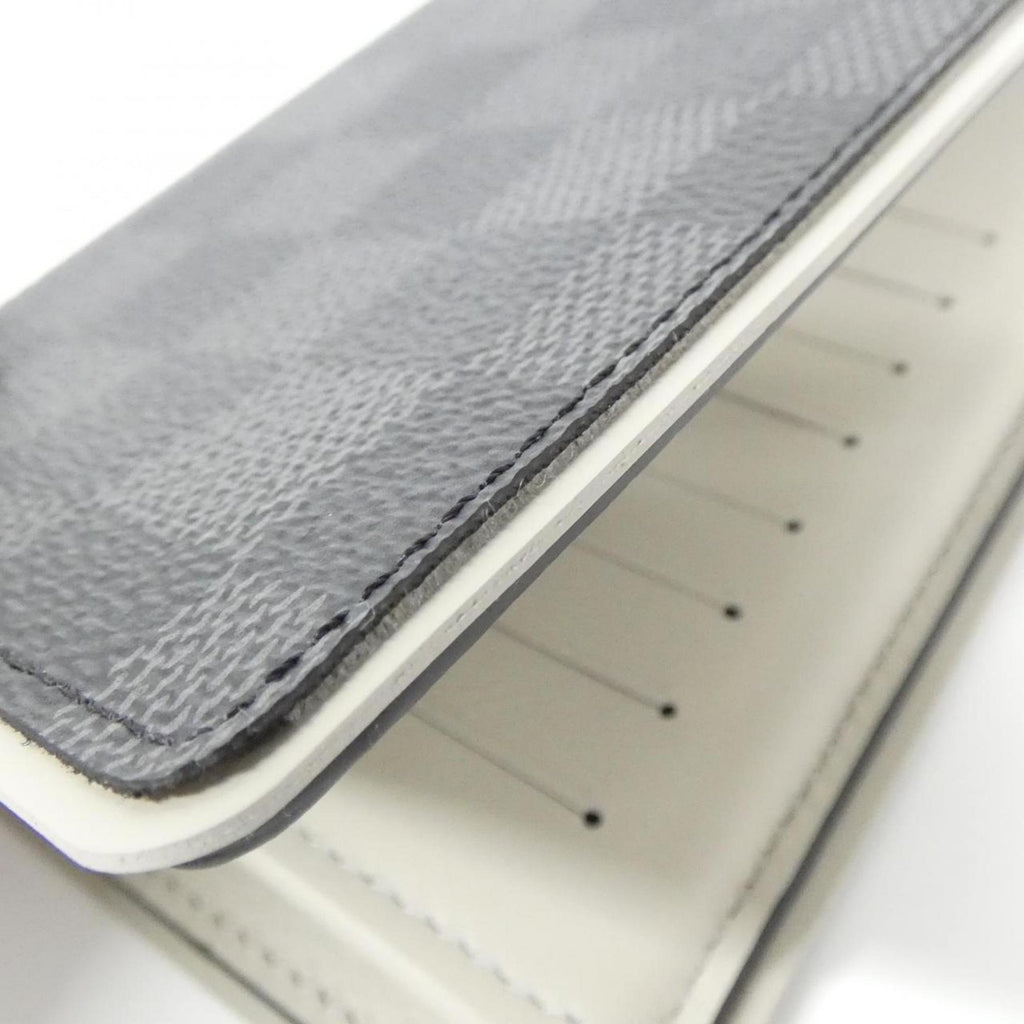 Louis Vuitton Damier Graphite Damier Graphite Gray Taupe Damier Graphite Long Wallet