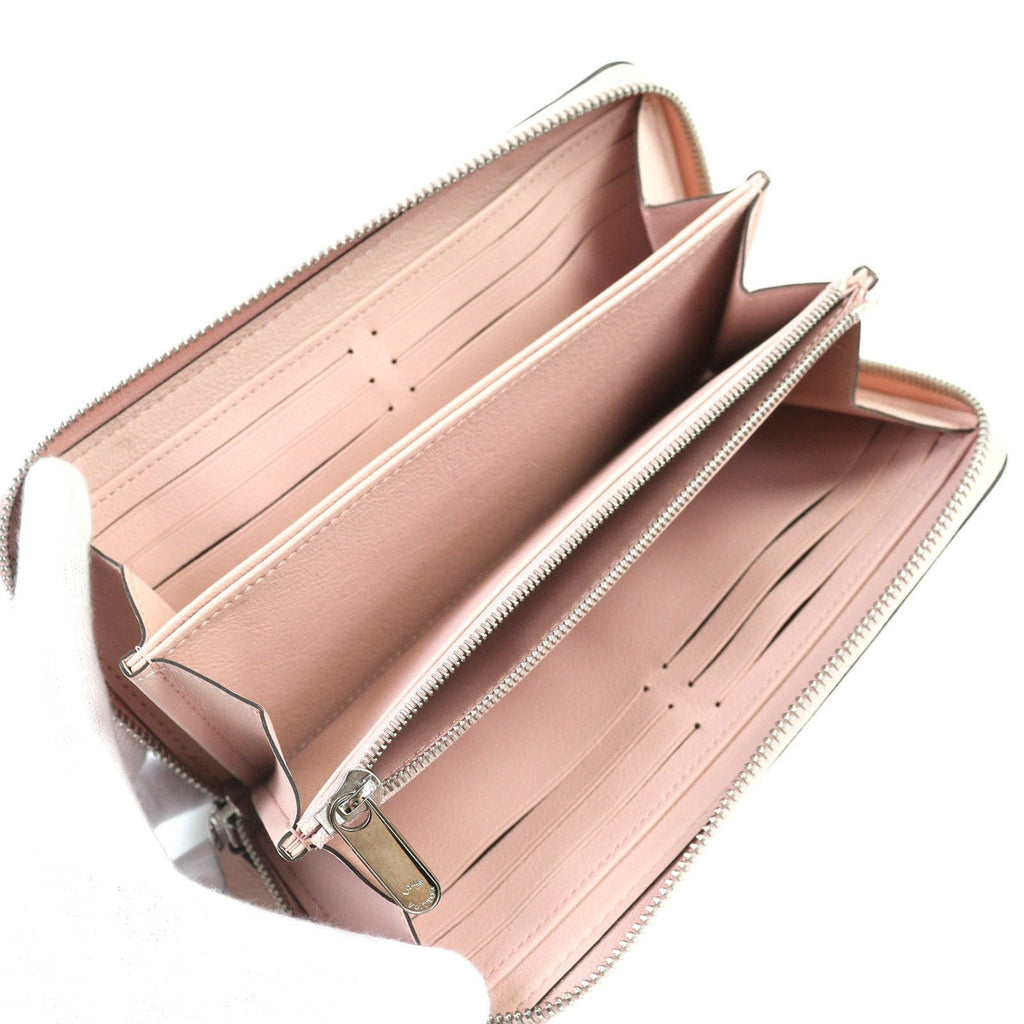 Louis Vuitton Mahina Magnolia Mahina Leather Long Wallet