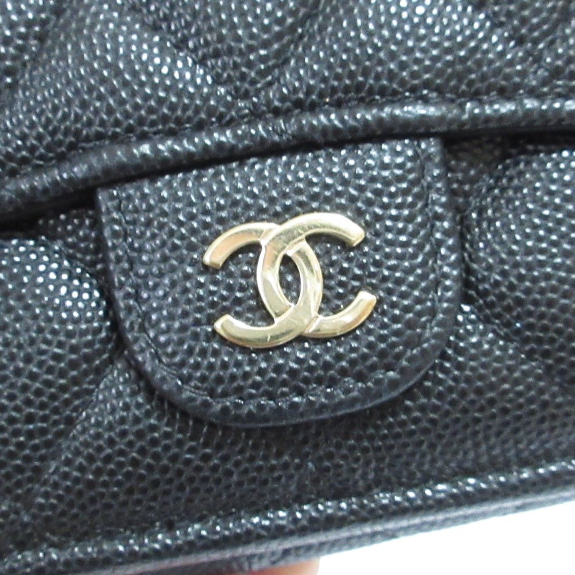 Chanel Black Card Wallet