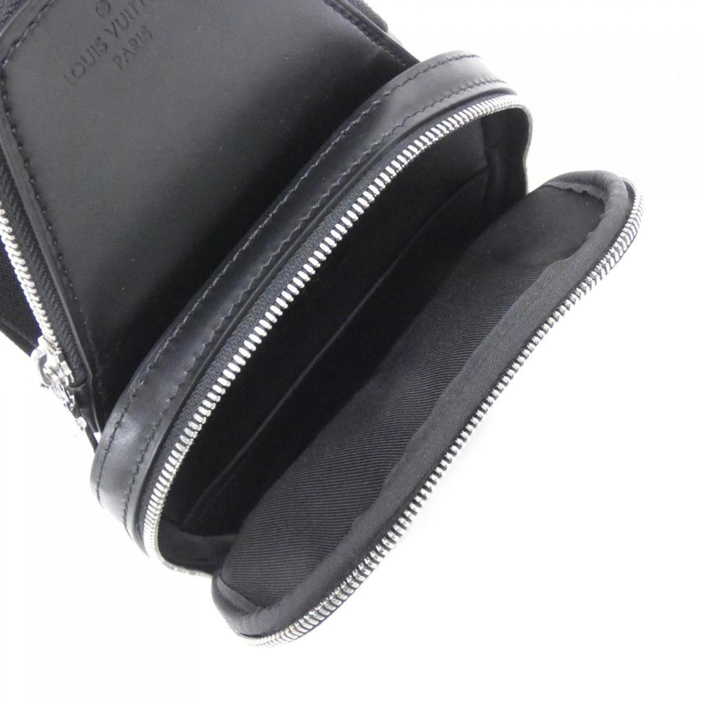 Louis Vuitton Graphite Coated Canvas Shoulder Bag