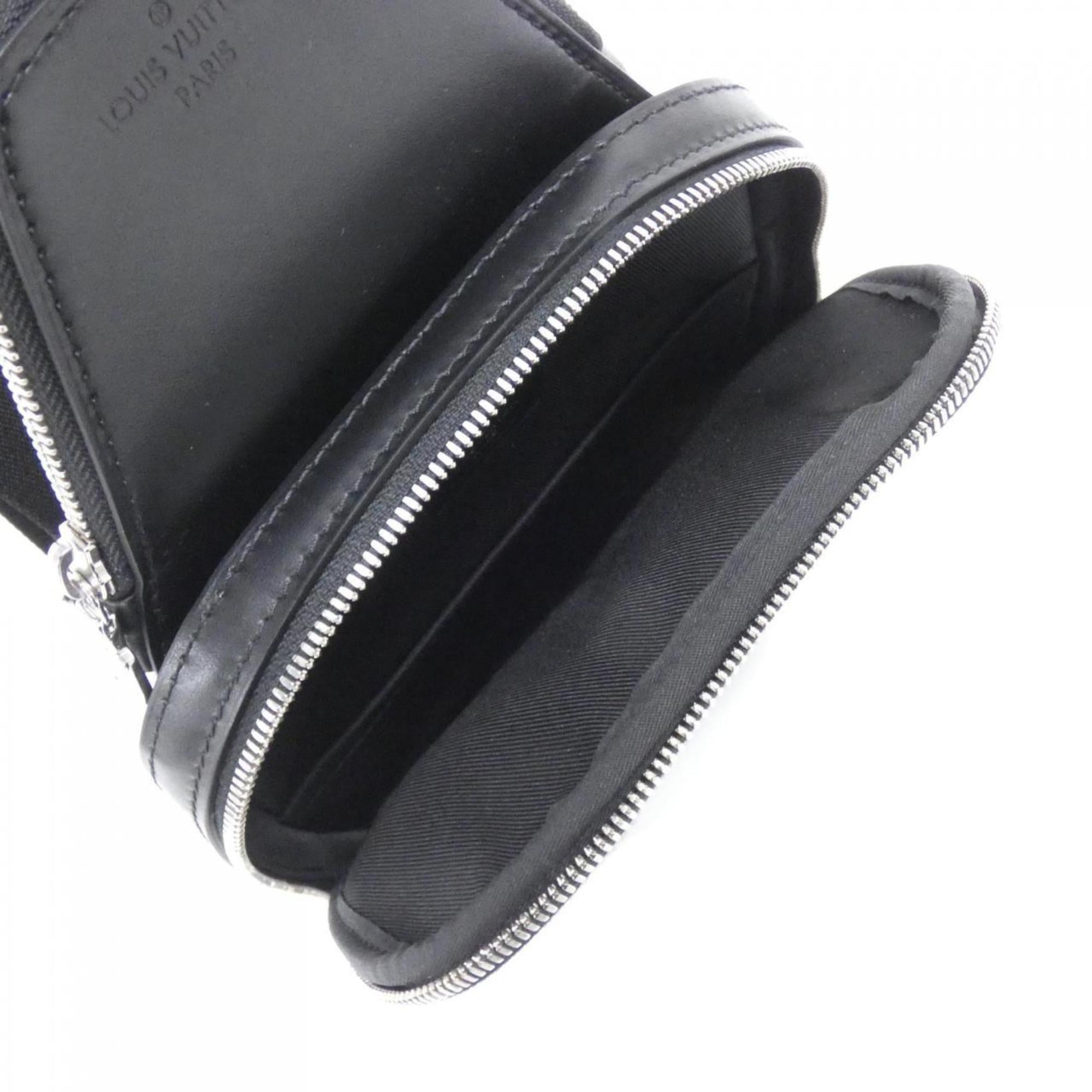 Louis Vuitton Graphite Coated Canvas Shoulder Bag