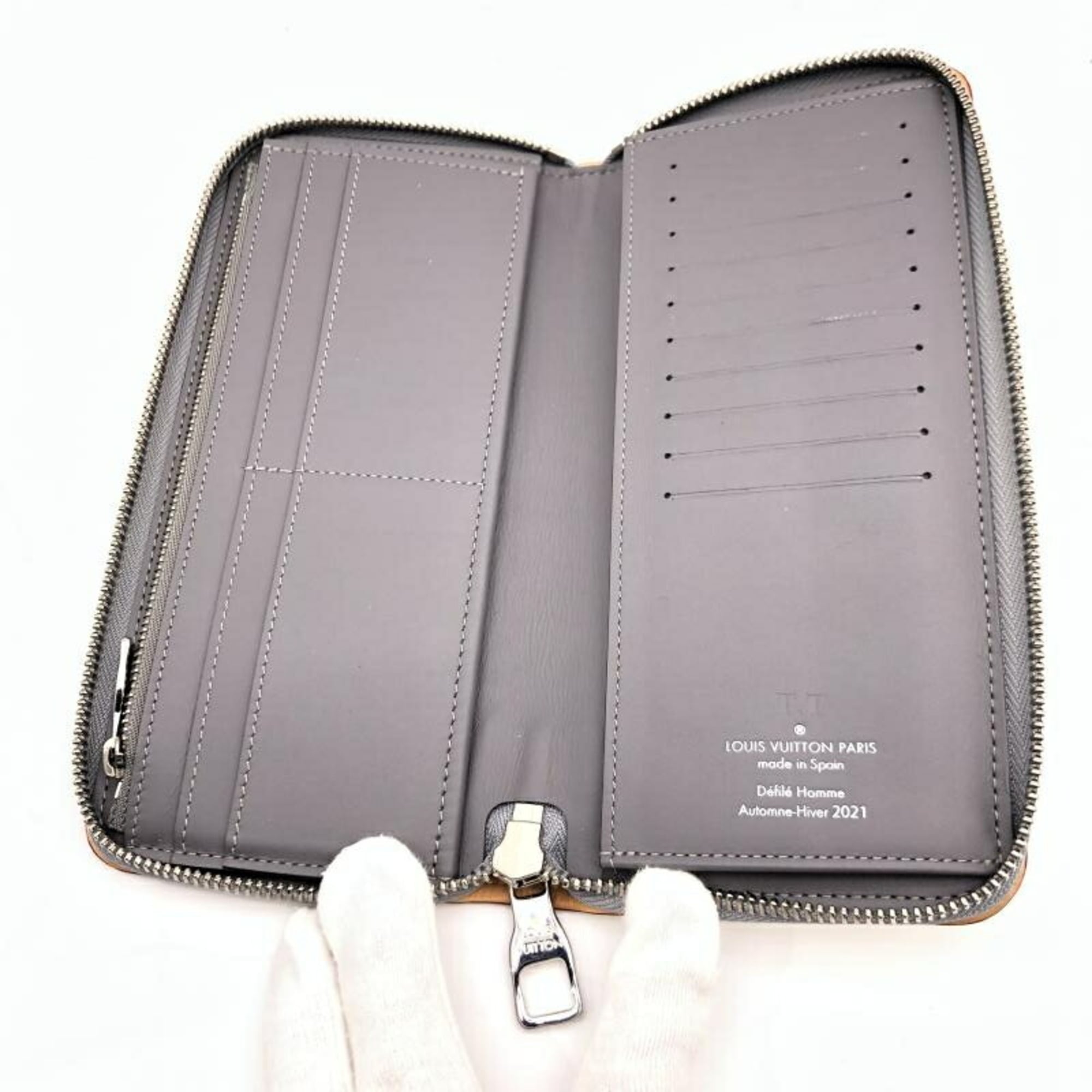Louis Vuitton Silver Long Wallet