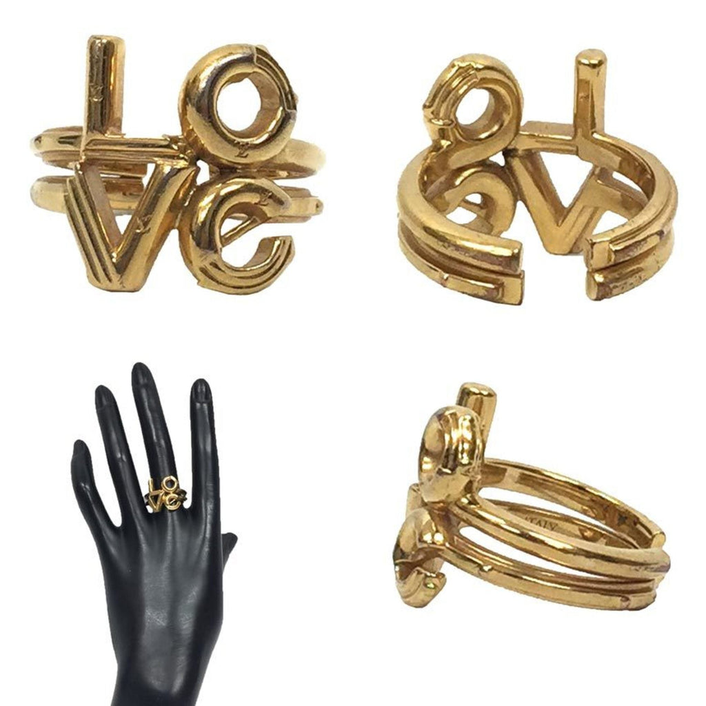 Louis Vuitton Brass Band Ring