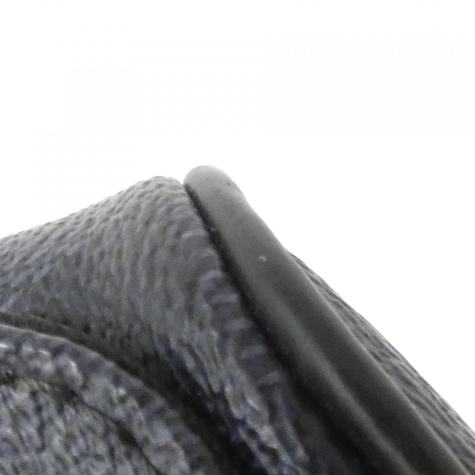 Louis Vuitton Black Cobalt Coated Canvas Shoulder Bag