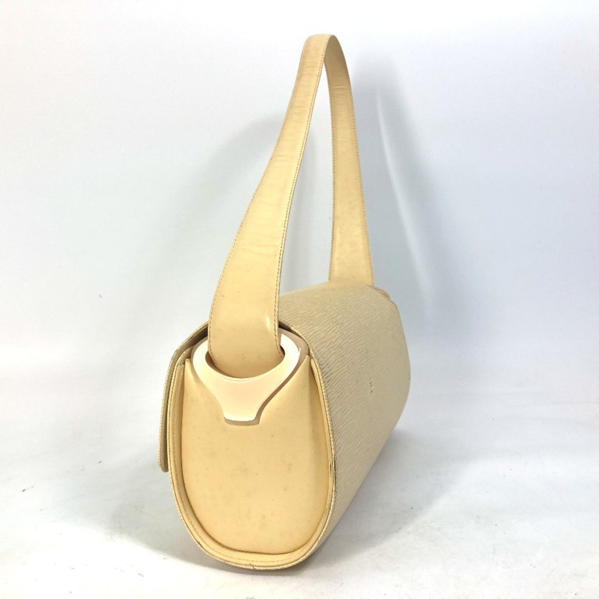 Louis Vuitton Epi Vanilla Yellow Epi Leather Shoulder Bag