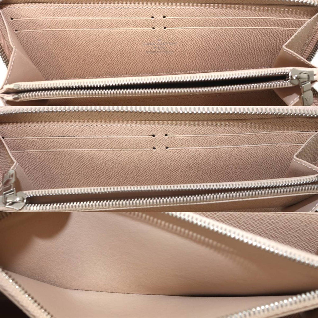 Louis Vuitton Beige Pink Long Wallet