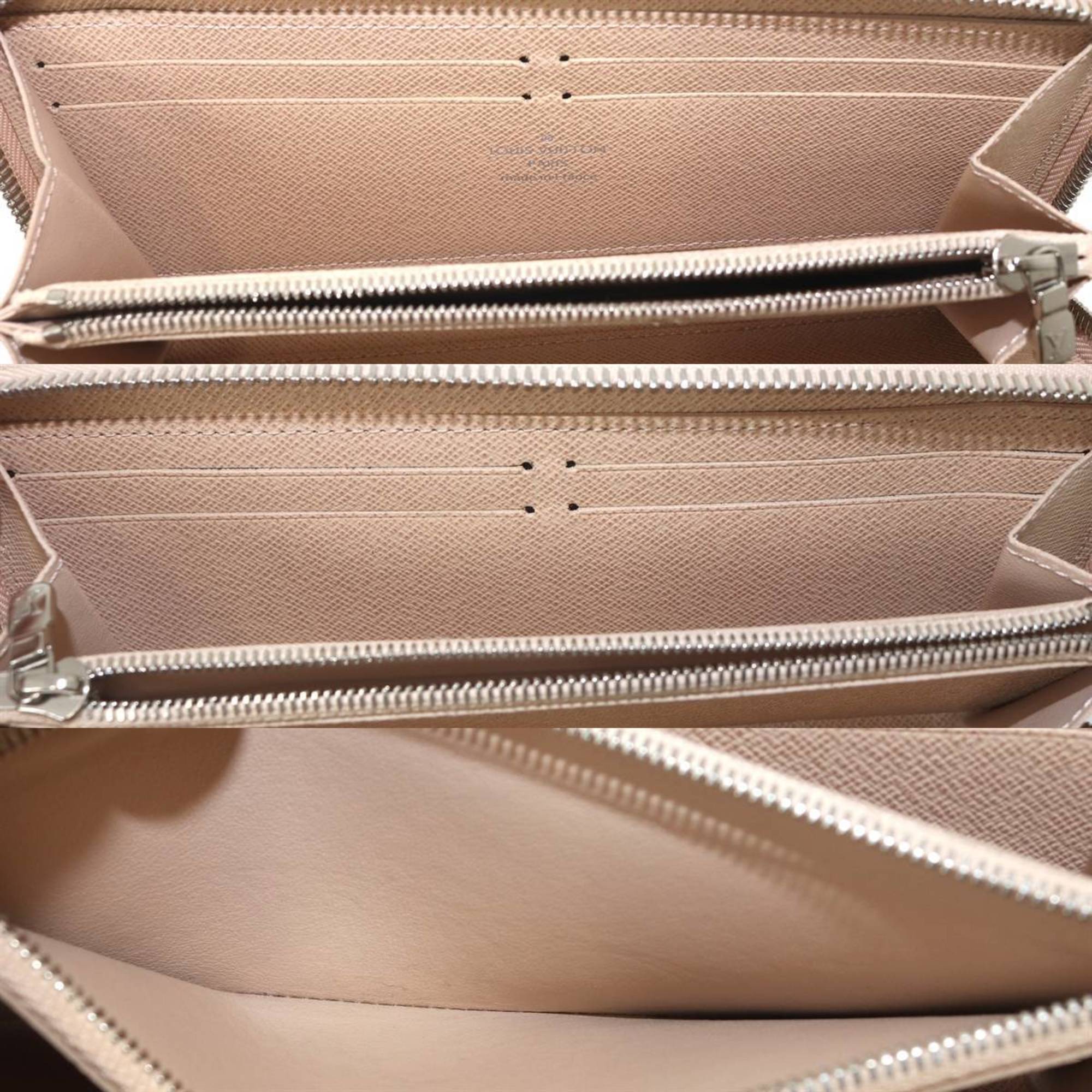 Louis Vuitton Beige Pink Long Wallet
