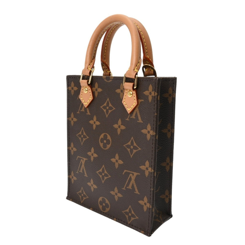 Louis Vuitton Brown Monogram Canvas Handbag
