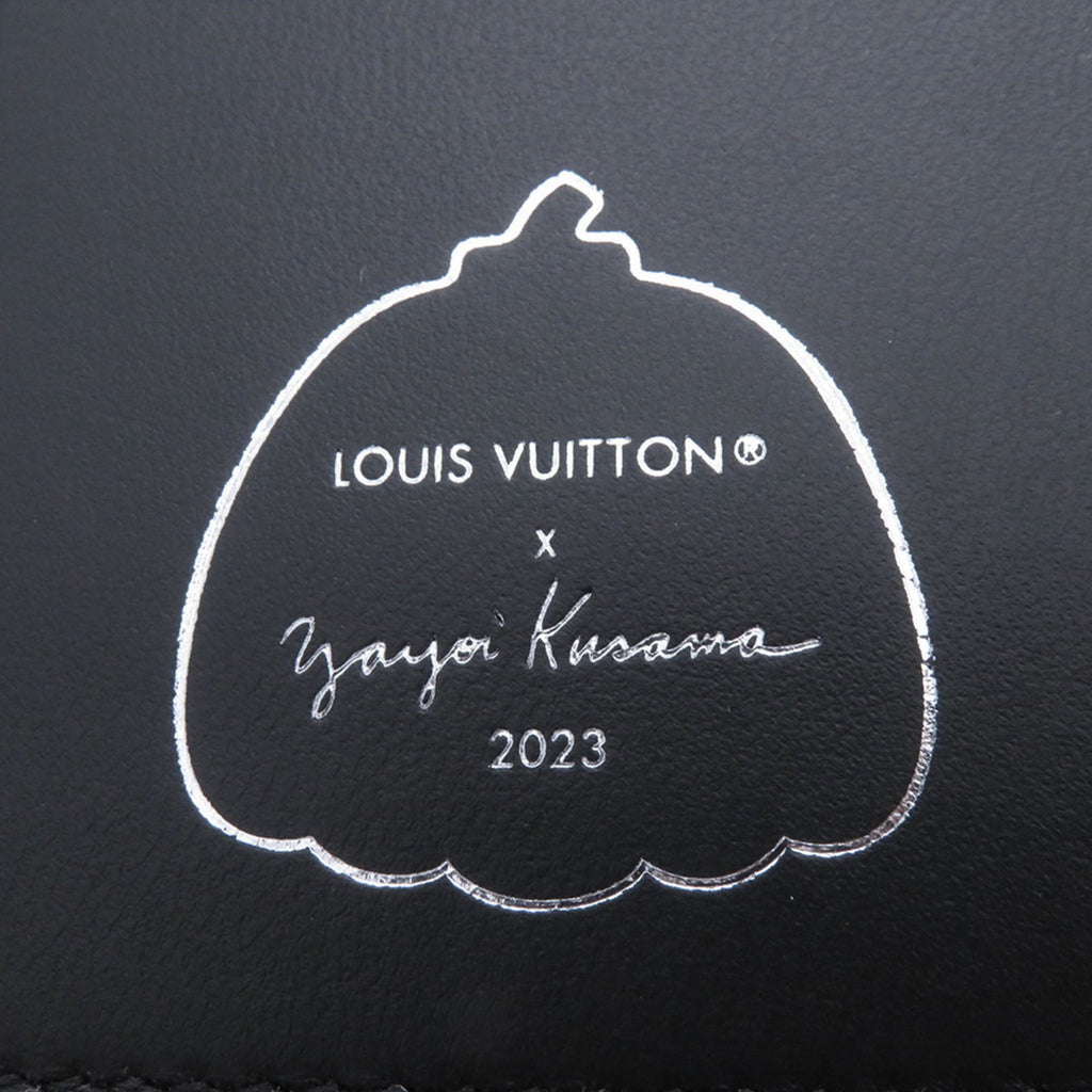 Louis Vuitton Black Multi-Color Noir Leather Wallet (Tri-Fold)