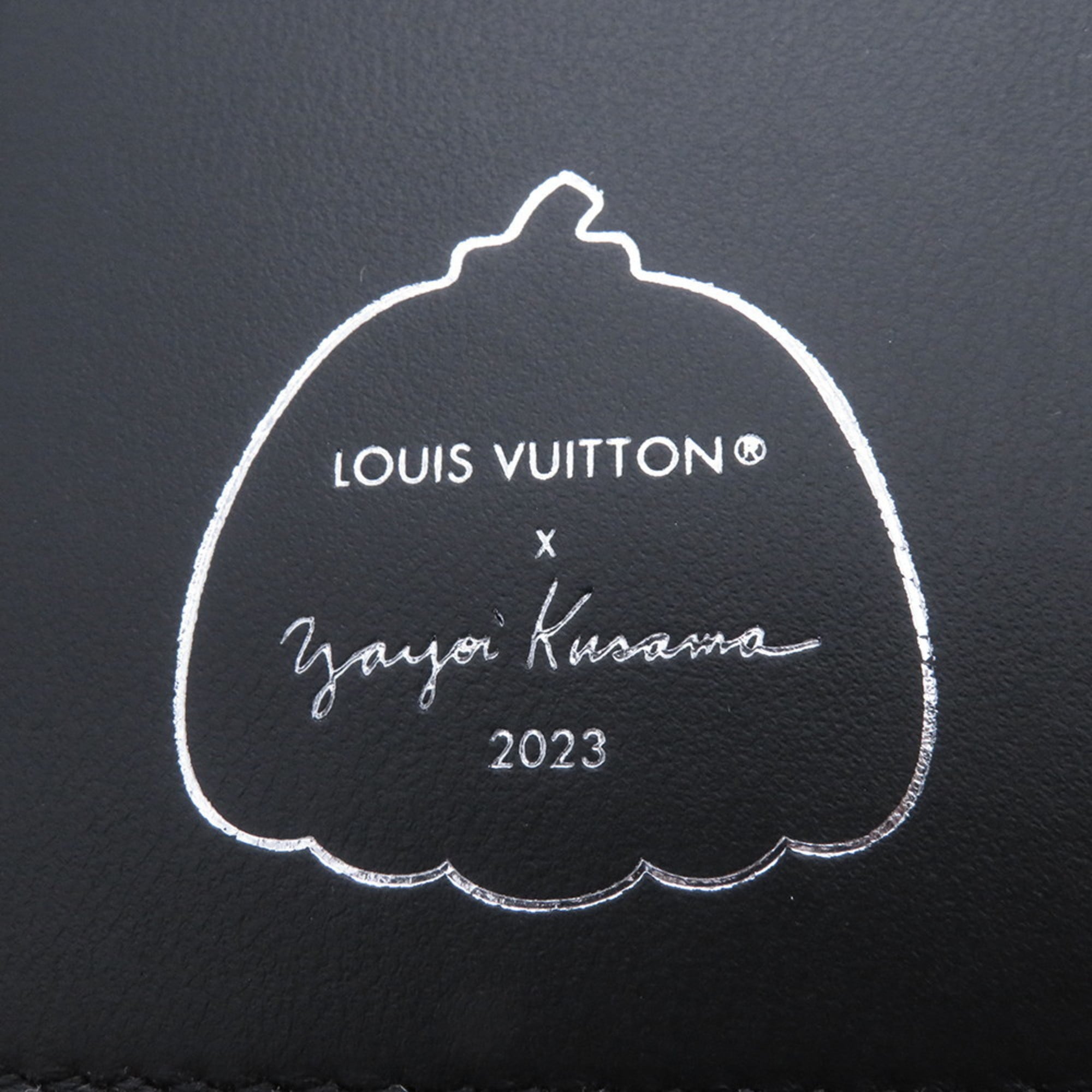 Louis Vuitton Black Multi-Color Noir Leather Wallet (Tri-Fold)