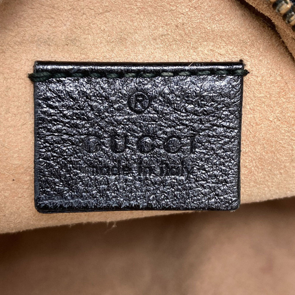 Gucci Black Leather Shoulder Bag (Pre-Owned)