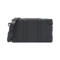 Louis Vuitton Black Leather Shoulder Bag