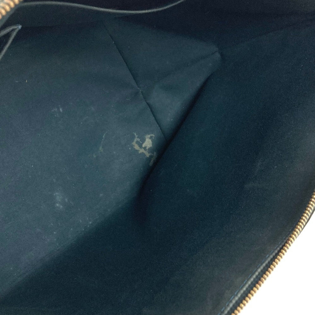Louis Vuitton Blue Nuit Green Monogram Vernis Canvas Shoulder Bag Tote Bag