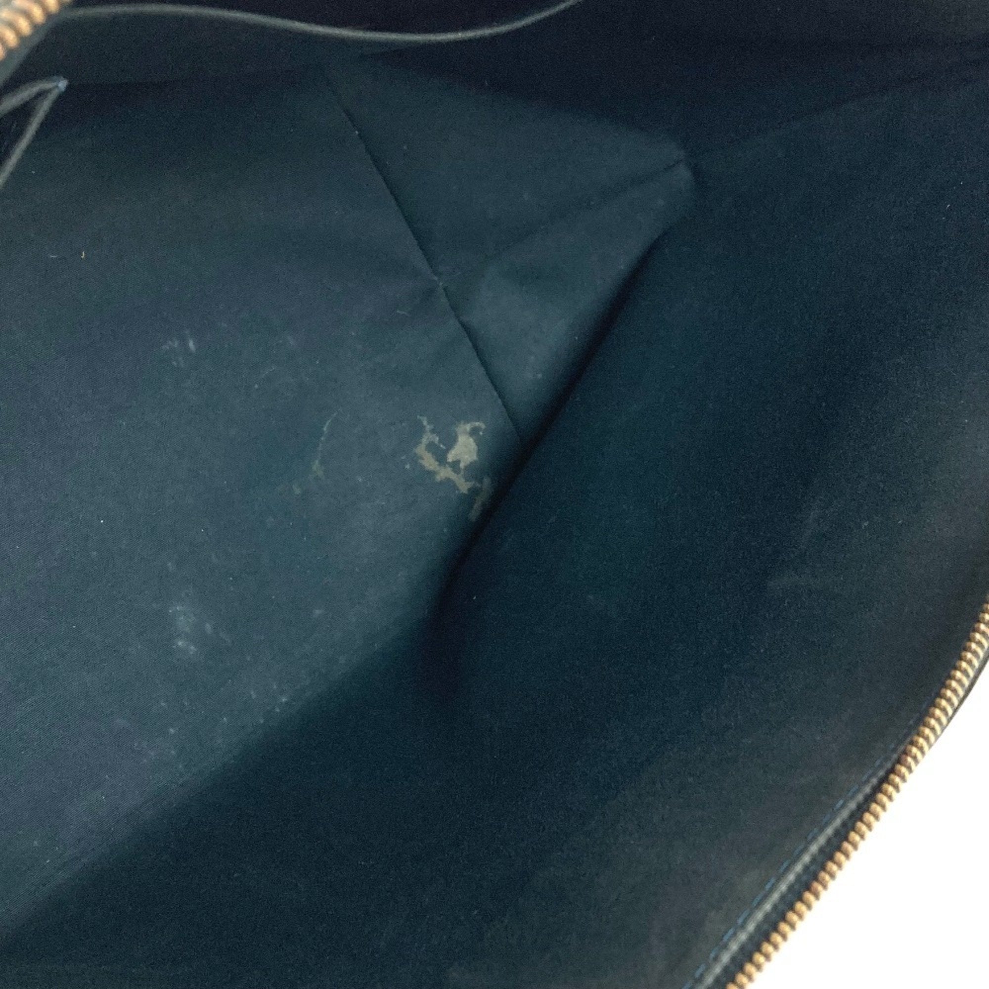 Louis Vuitton Blue Nuit Green Monogram Vernis Canvas Shoulder Bag Tote Bag