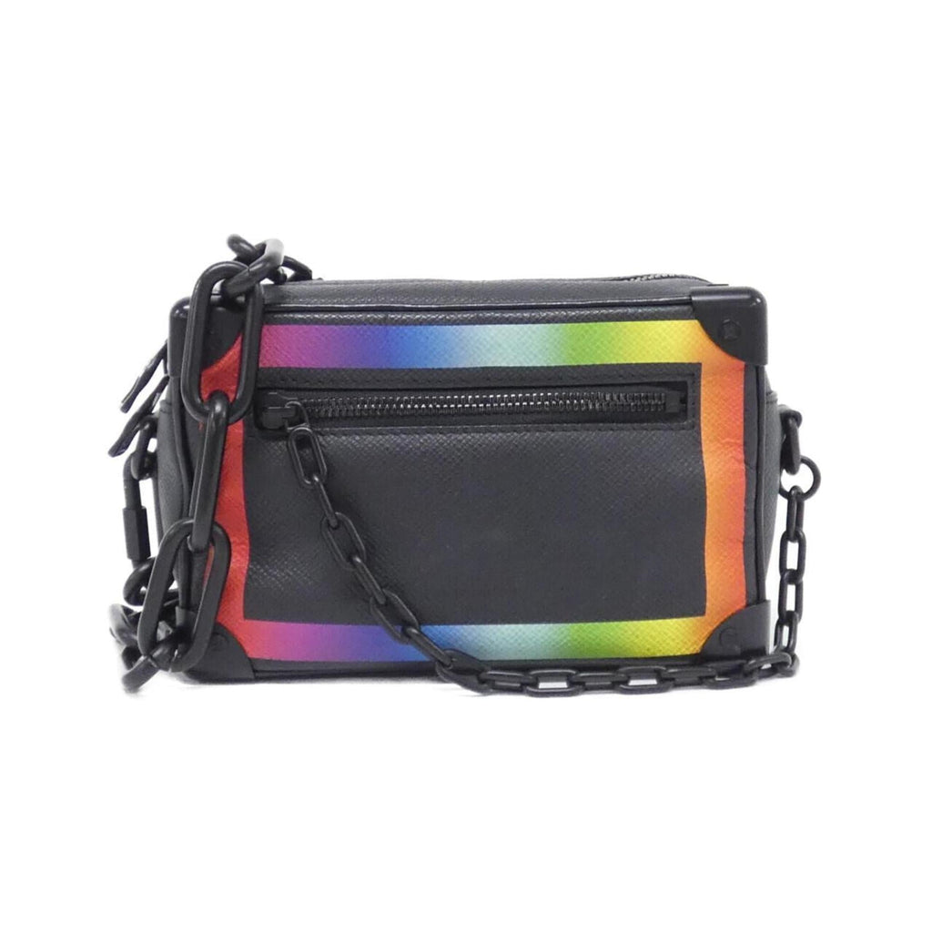 Louis Vuitton Black Leather Shoulder Bag