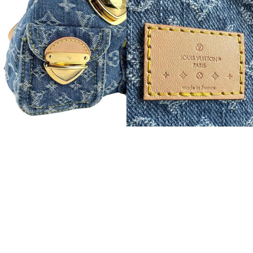Louis Vuitton Blue Monogram Denim Backpack
