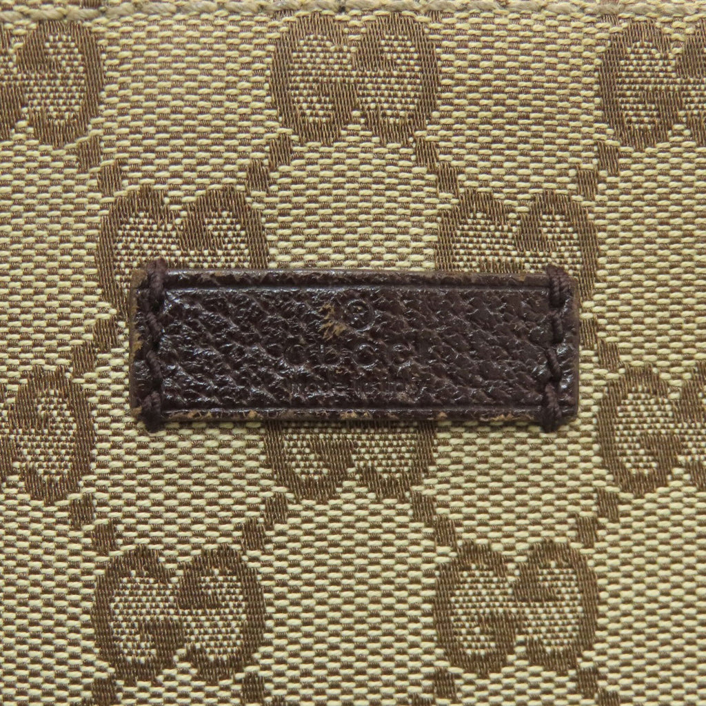 Gucci Gg Canvas Brown Gg Canvas Shoulder Bag (Pre-Owned)
