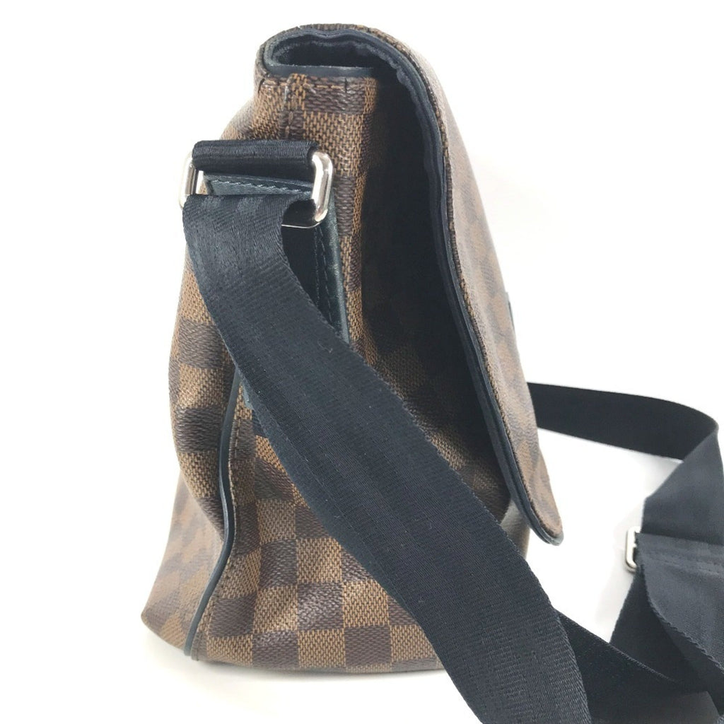 Louis Vuitton Brown Navy Damier Canvas Messenger Bag Shoulder Bag