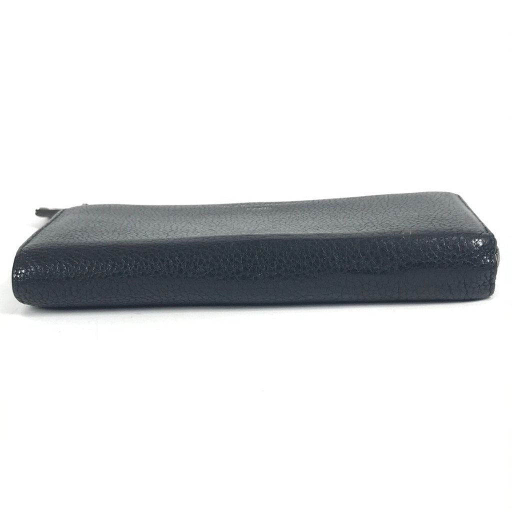 Louis Vuitton Black Leather Long Wallet